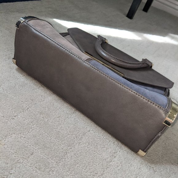 Grey Messenger Style Handbag by Dream Control - Picture 5 of 6